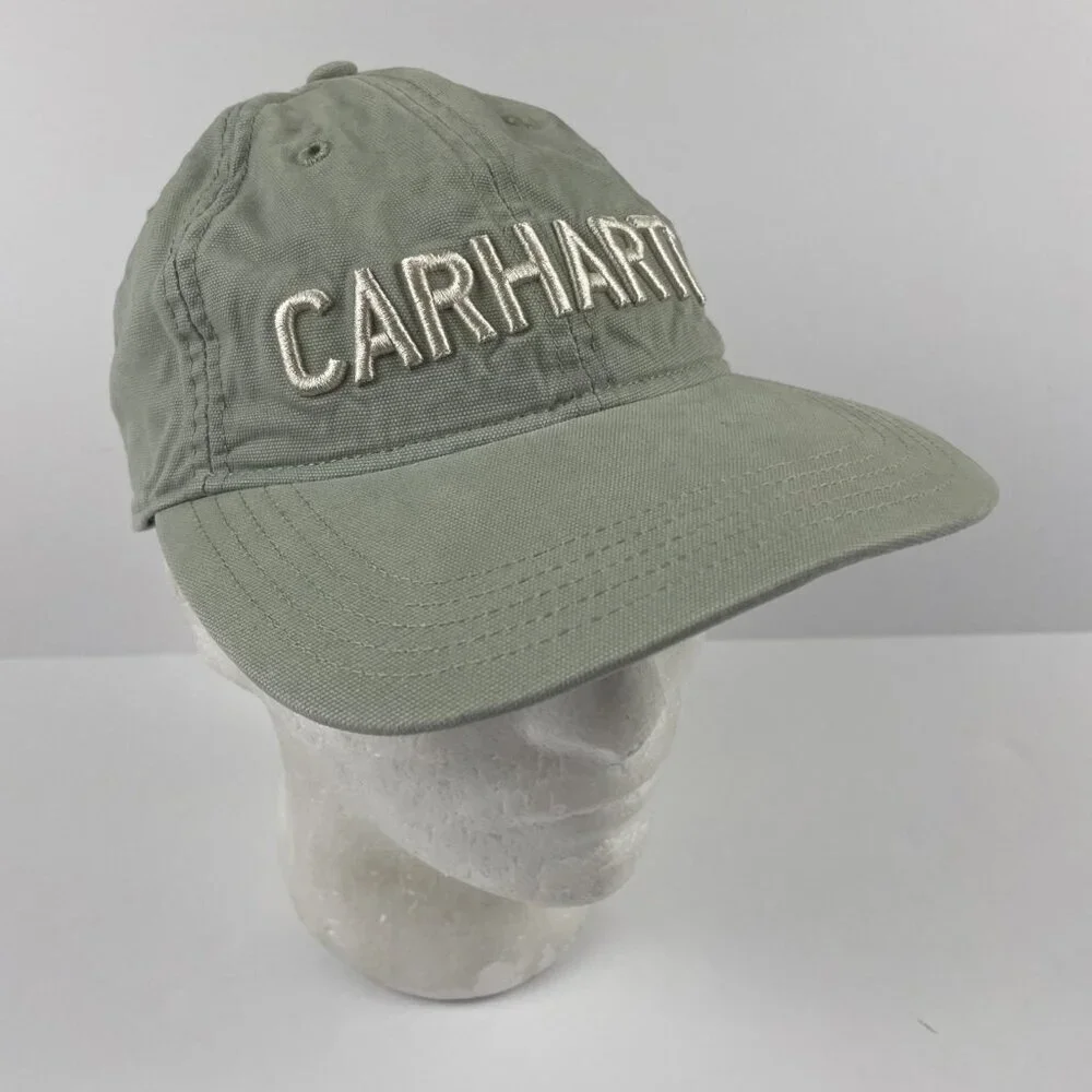 Carhartt Odessa Graphic Cap Women’s Faded Mint Green Embroidered Baseball Hat